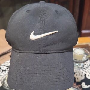 Nike Black and White Logo Cap